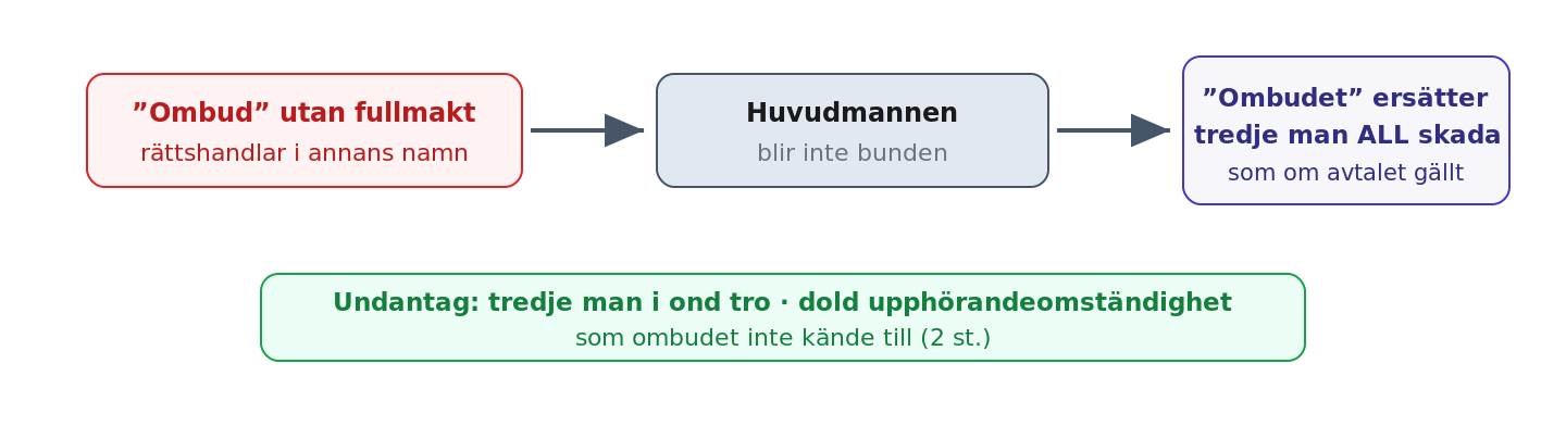 Falsus procurator: den falska fullmäktigens garantiansvar